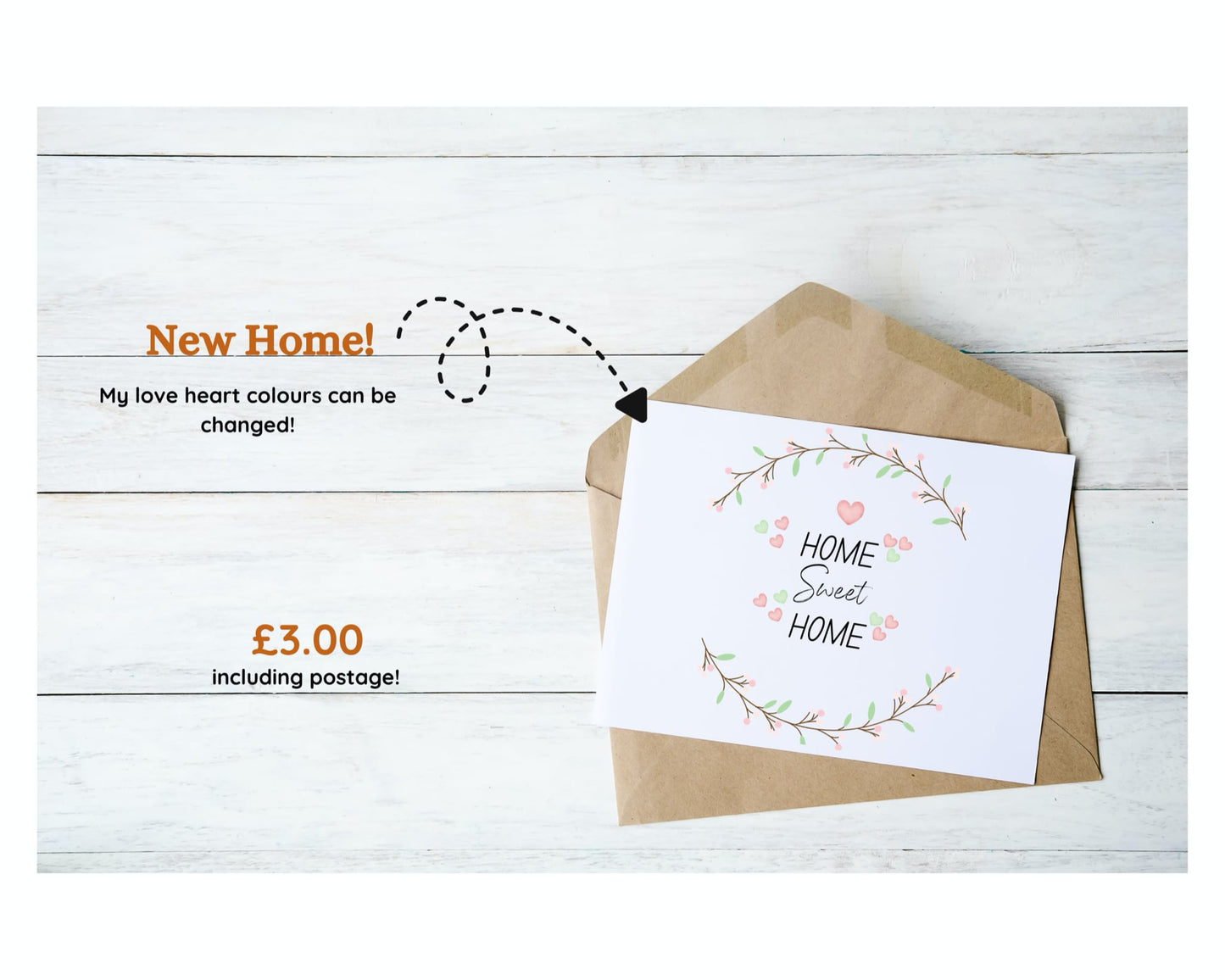 Home sweet home (new home) card